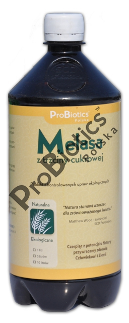 Melasa z trzciny cukrowej - butelka 1 litr Melasa z trzciny cukrowej - butelka 1 litr