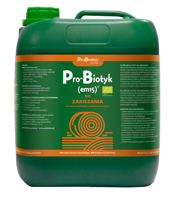 Pro-Biotyk (em15) do zakiszania - 5L Pro-Biotyk (em15) do zakiszania - 5L
